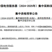 国产崛起！中国电信集采15.6万台服务器：国产占比首次过半飚至67.5%