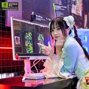 七彩虹展出iGame RTX AI PC体验区：本地AI算力远超普通PC