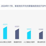 
        		人才奇缺！脉脉高聘：大模型算法岗平均月薪超6.75万、3岗争1人！	