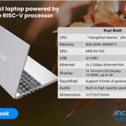 打破x86/ARM垄断！全球首款国产南湖CPU RISC-V笔记本发布