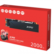 威刚推出GAMMIX S50 CORE SSD：PCIe 4.0规格、最大2TB