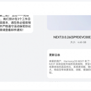 华为审核加速！鸿蒙OS NEXT第二批Beta测试推送：快看你收到没