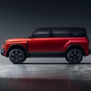 越野风纯电SUV 奇瑞iCAR 03T官图发布：经典红黑配