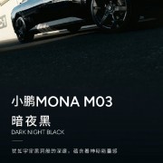 何小鹏：15万级小鹏MONA M03车漆标准远超20万