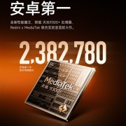 跑分超238万安卓第一！Redmi K70至尊版搭载天玑9300+处理器