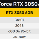 64位显存重现江湖！RTX 3050 A真的有：AMD核显逼近之