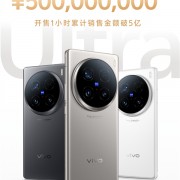 灭霸旗舰！vivo X100 Ultra开售1小时销售额破5亿