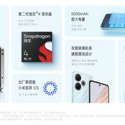 1399元起！Redmi Note 13R手机开售：LCD高刷+IP53防尘防水